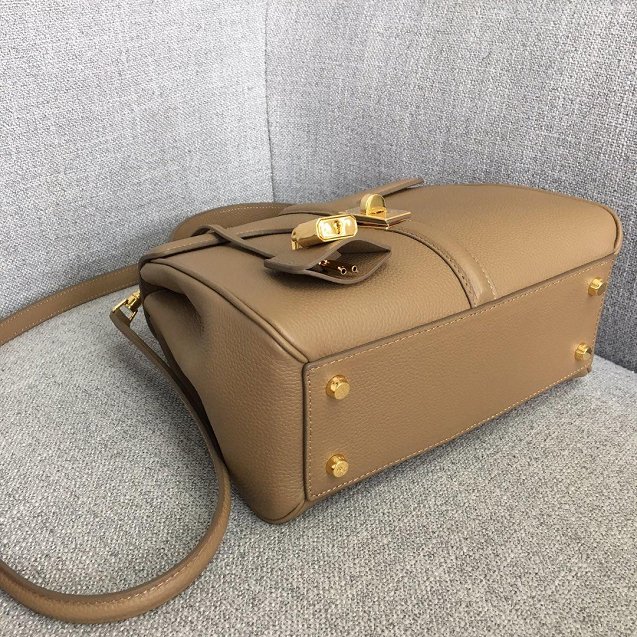 celine original grained calfskin small 16 bag 188003 apricot