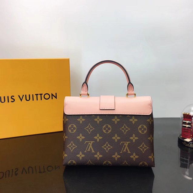 Louis vuitton original calfskin&monogram locky bb M44080 pink