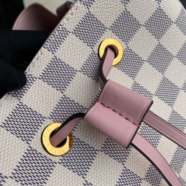 2018 louis vuitton original damier azur neonoe bag n43569 pink