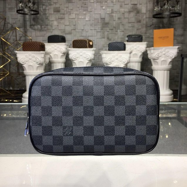 Louis vuitton original damier graphite toiletry gm N47521