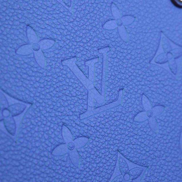 Louis vuitton original monogram empreinte montaigne BB M41053 blue