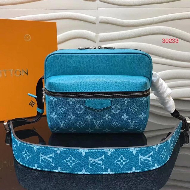 Louis vuitton original monogram outdoor messenger bag M30239 blue