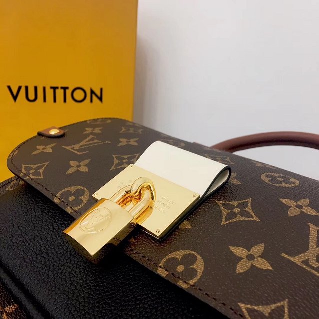 2019 louis vuitton original monogram canvas versatile bag M44354 black