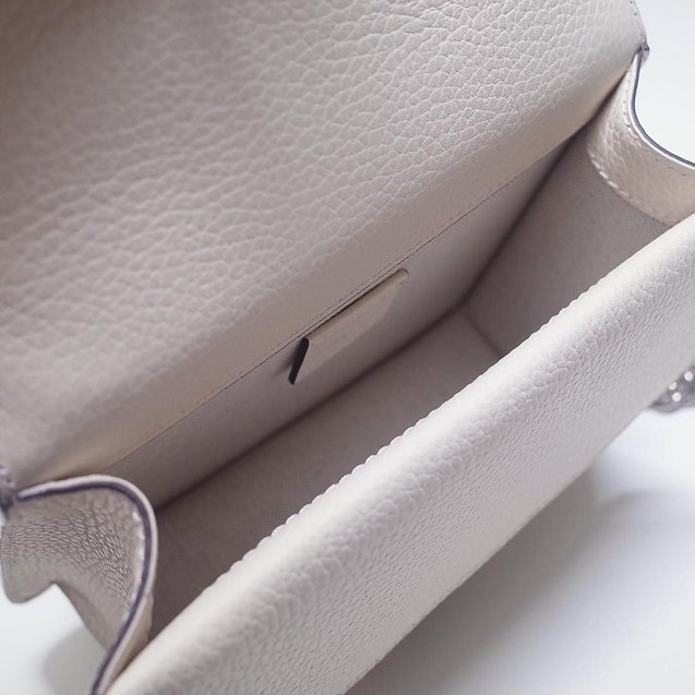 GG original leather dionysus mini shoulder bag 421970 white