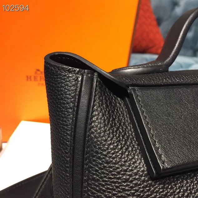 Hermes togo leather kelly 2424 bag H03699 black