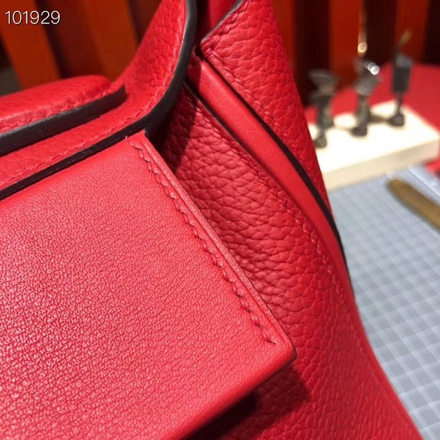 Hermes togo leather kelly 2424 bag H03699 red