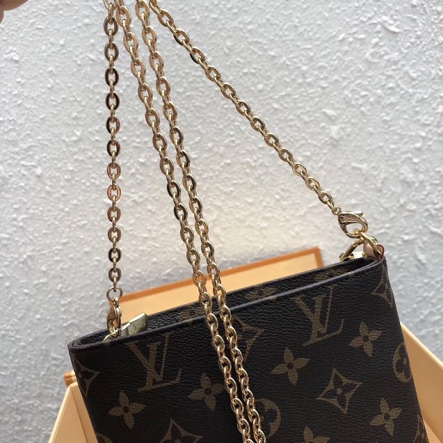 2019 louis vuitton original monogram clutch chain purse m45393