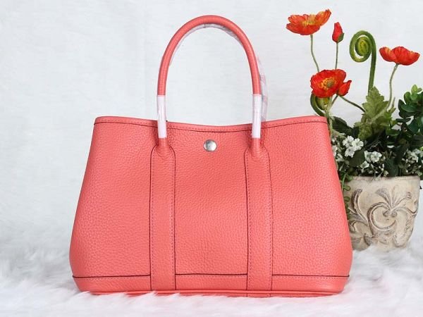 Hermes calfskin small garden party 30 bag G300 watermeloon red