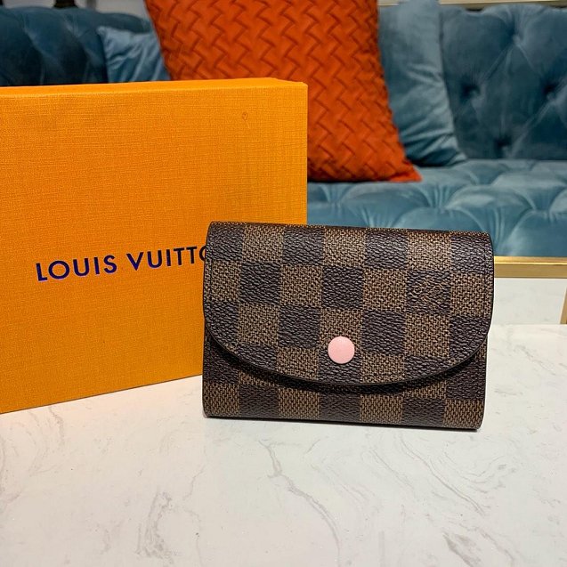 Louis vuitton damier ebene rosalie coin purse N64423