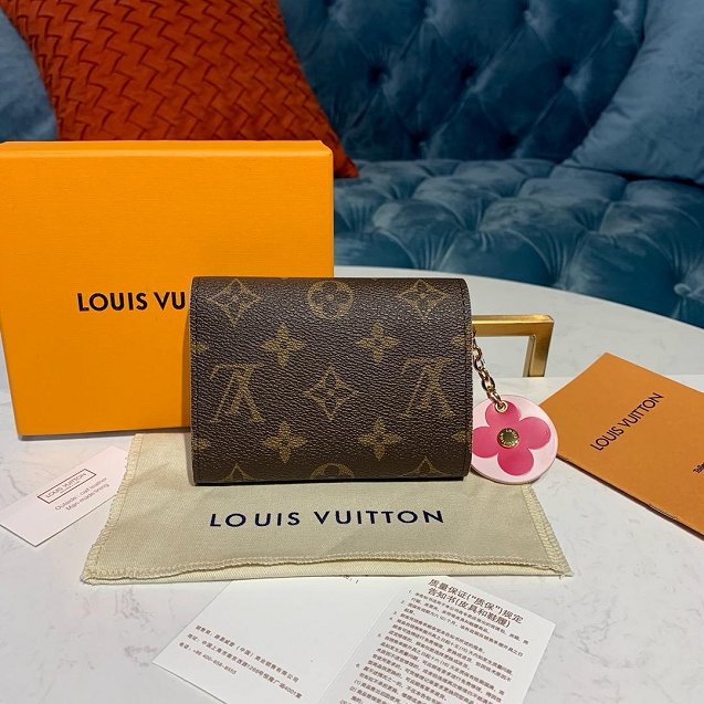 Louis vuitton monogram victorine wallet M41938 pink