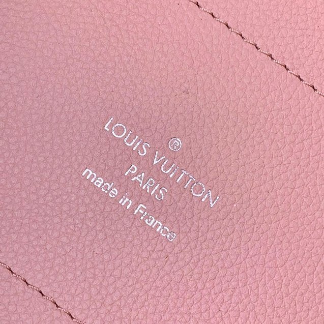 2019 louis vuitton original mahina leather hina pm M53938 pink