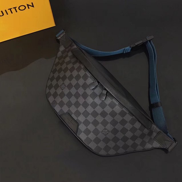 2019 louis vuitton original damier graphite discovery bumbag n40187