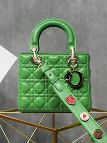Dior original lambskin small my ABCdior bag M0538 green