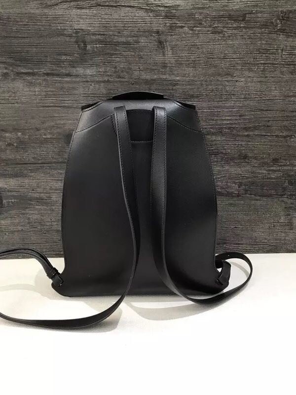 Hermes original handmade swift leather evelyn GR24 backpack H024 black