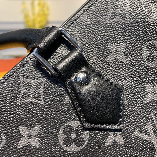 Louis vuitton original monogram eclipse grand sac tote bag M44733 