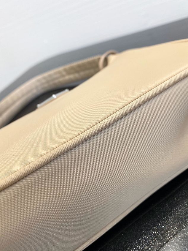 Prada re-edition 2000 nylon mini bag 1NE515 apricot