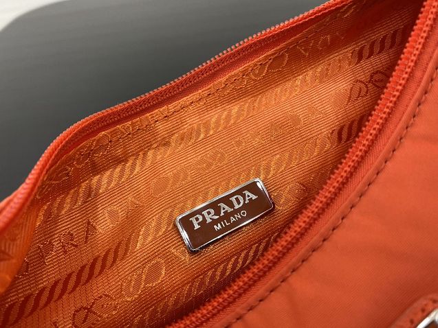 Prada re-edition 2000 nylon mini bag 1NE515 orange