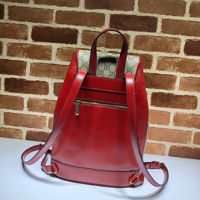GG original canvas horsebit 1955 backpack 620849 red