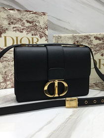 Dior original grained calfskin 30 montaigne bag M9203 black