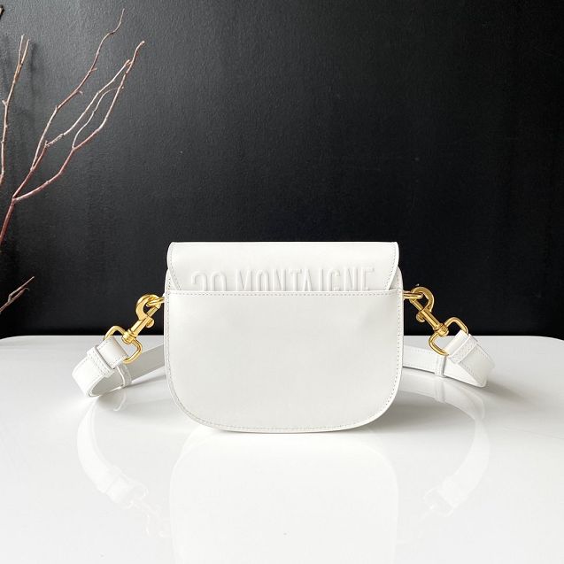 2020 Dior original calfskin small bobby bag M9317 white