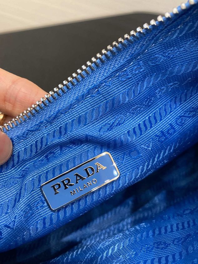 Prada original nylon mini bag 1NE204 blue