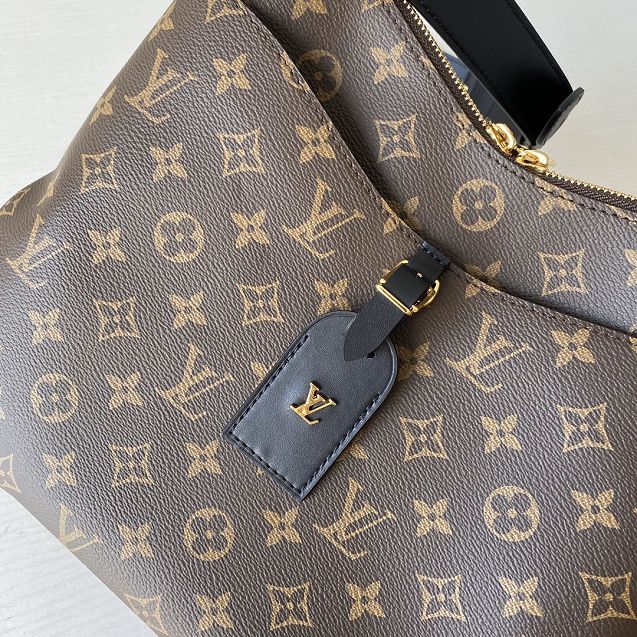 2020 Louis vuitton original monogram canvas odeon mm M45352 black 