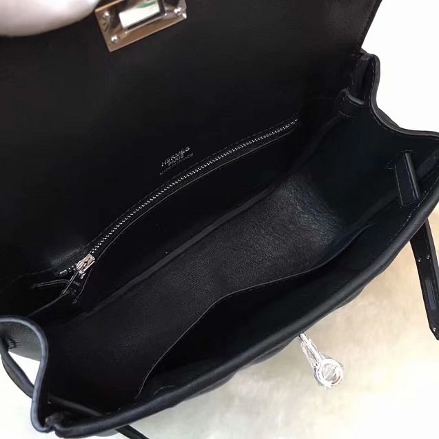 Hermes original swift calfskin berlin bag BL0020 black