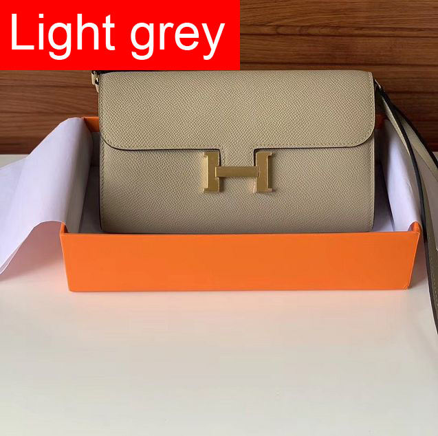 Hermes original epsom leather constance wallet on chain KC1236