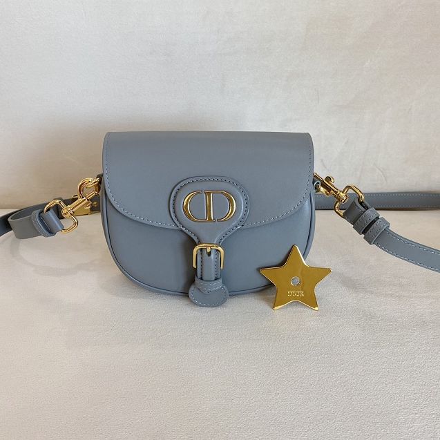 2020 Dior original calfskin small bobby bag M9317 grey