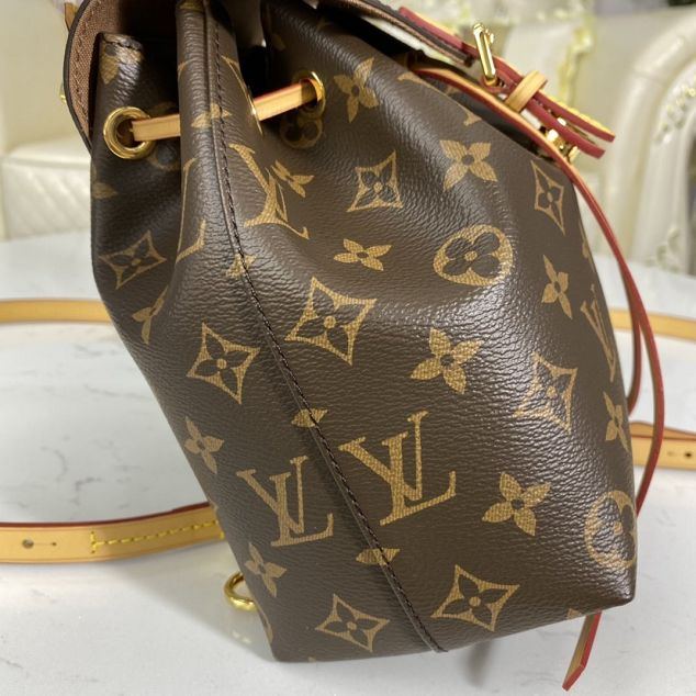 Louis vuitton original monogram montsouris BB backpack M45502 apricot