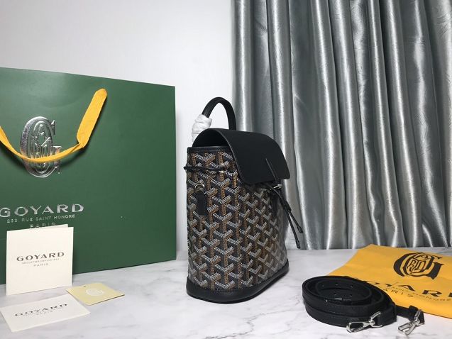 Goyard original canvas alpin mini backpack GY0005 black