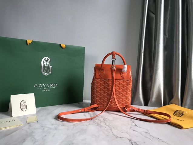 Goyard original canvas alpin mini backpack GY0005 orange