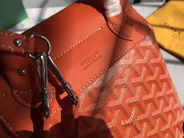 Goyard original canvas alpin mini backpack GY0005 orange