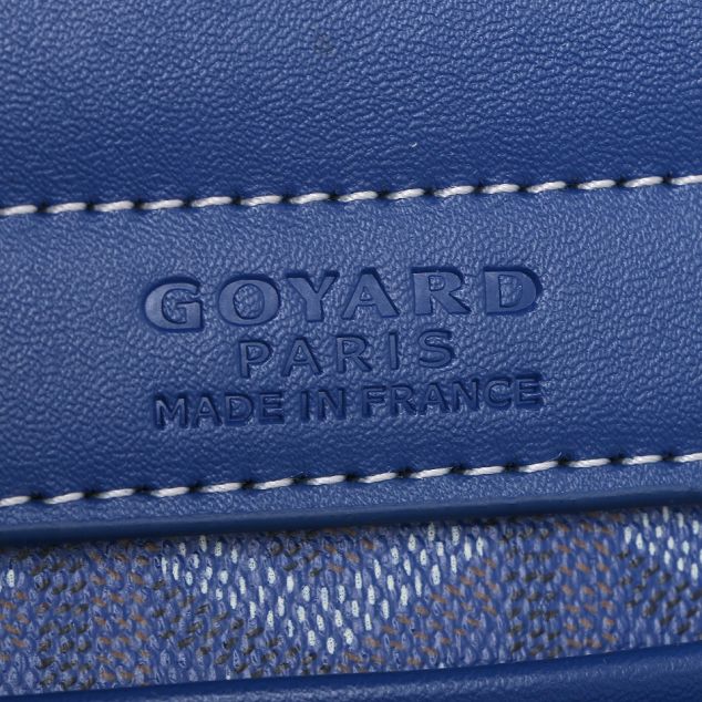 Goyard original canvas rouette shoulder bag GY0004 blue