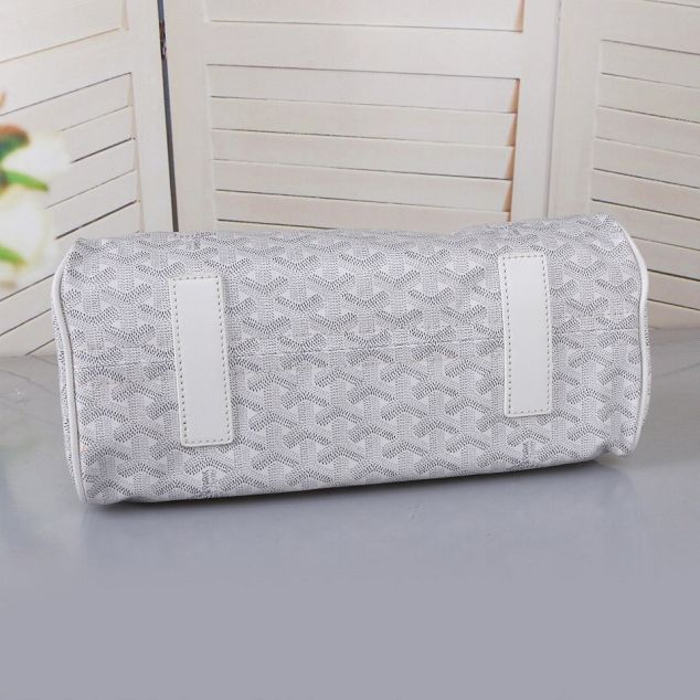 Goyard original canvas rouette shoulder bag GY0004 white