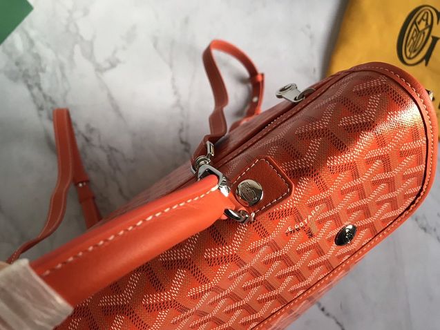 Goyard original canvas saint leger backpack GY0001 orange