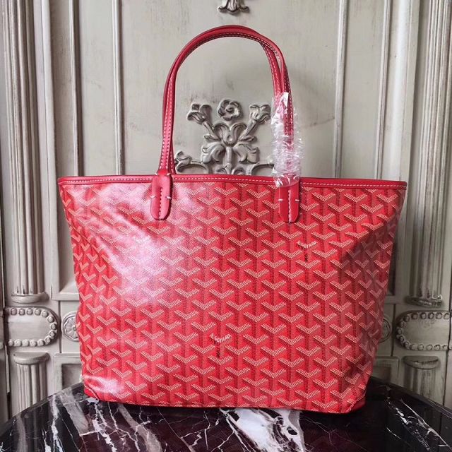 Goyard original canvas artois PM bag GY0002 red