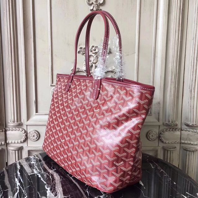 Goyard original canvas artois PM bag GY0002 wine red