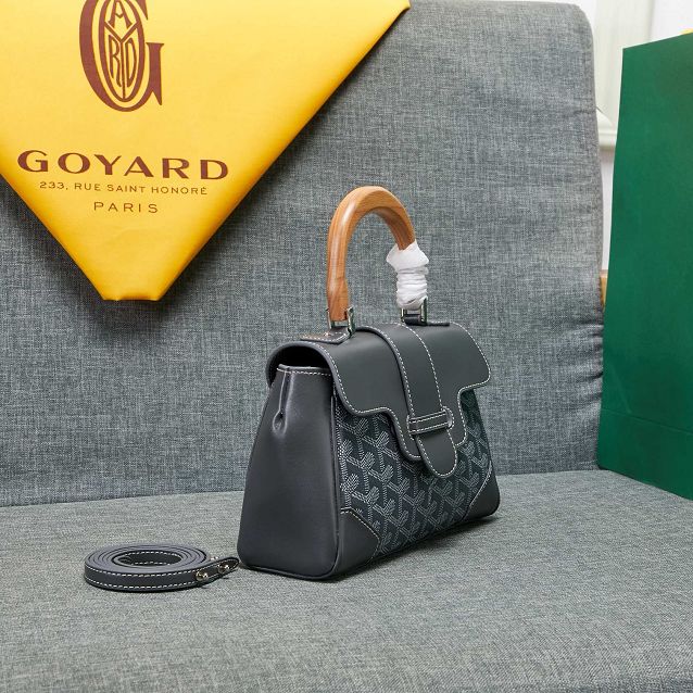 Goyard original canvas mini saigon bag GY0007 grey