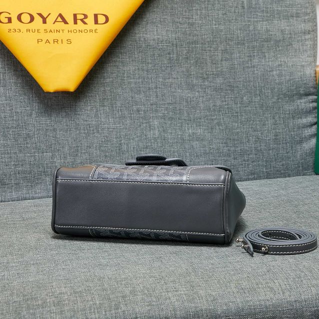 Goyard original canvas mini saigon bag GY0007 grey
