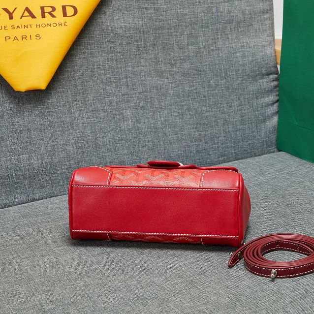 Goyard original canvas mini saigon bag GY0007 red