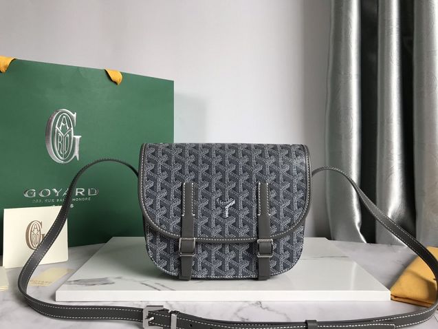 Goyard original canvas belvedere bag GY0013 grey