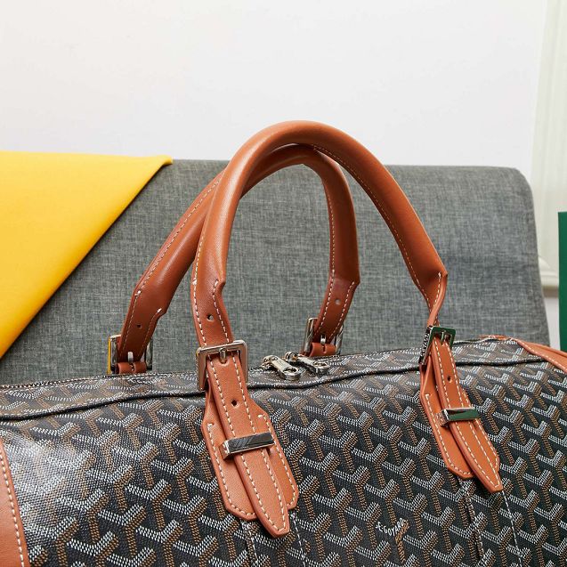 Goyard canvas travel bag GY0011 black&brown