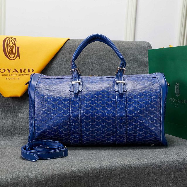 Goyard canvas travel bag GY0011 blue