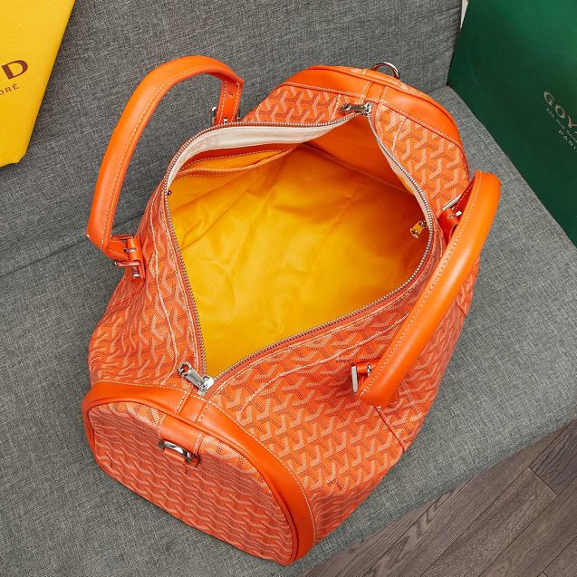Goyard canvas travel bag GY0011 orange