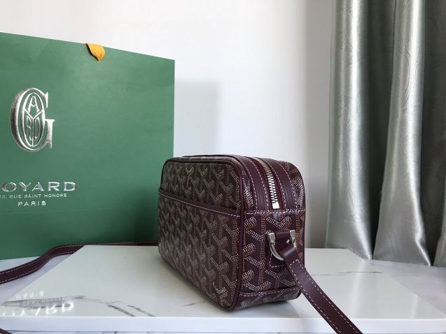 Goyard original canvas cap vert bag GY0015 bordeaux