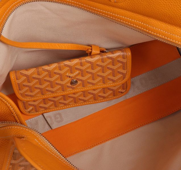 Goyard original canvas hardy tote bag GY0014 yellow