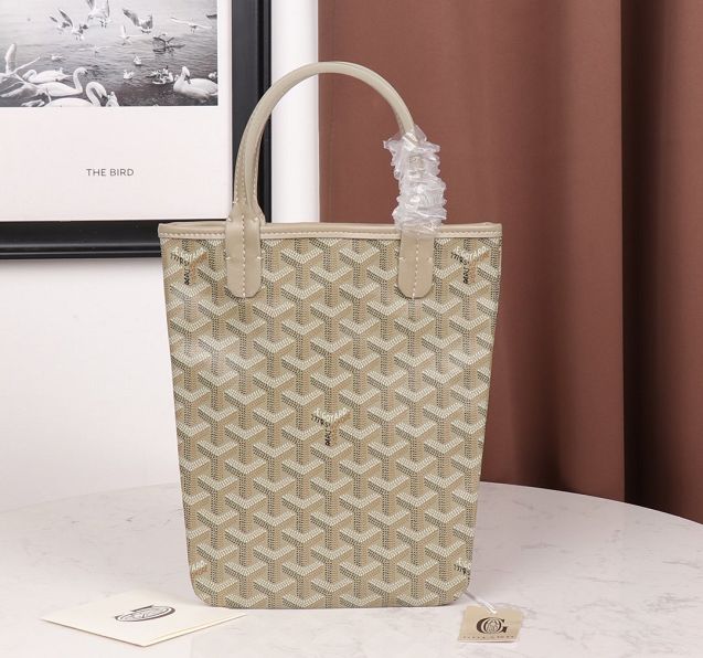 Goyard original canvas tote bag GY0019 apricot