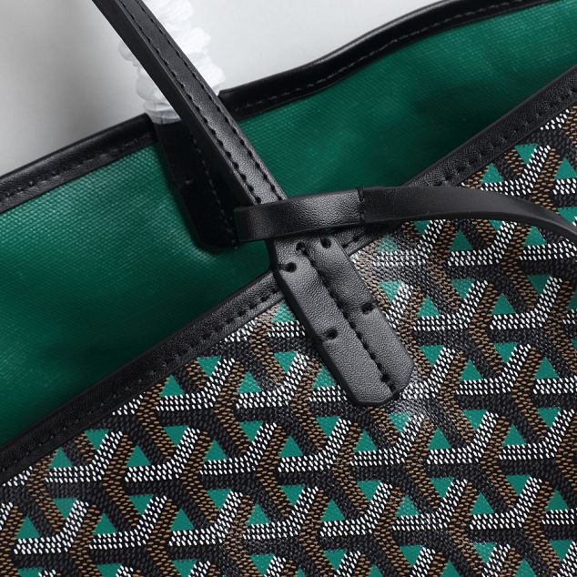 Goyard original canvas saint louis tote bag pm GY0017 green