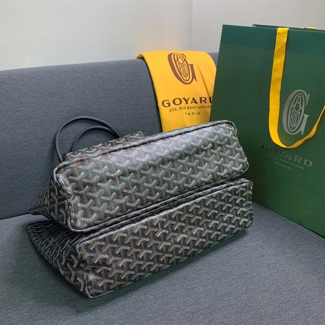 Goyard original canvas isabelle tote pm bag GY0025 black